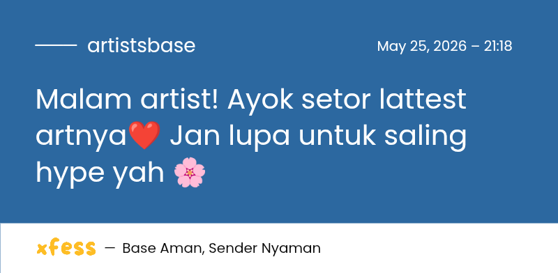 Artist’s Base tweet media