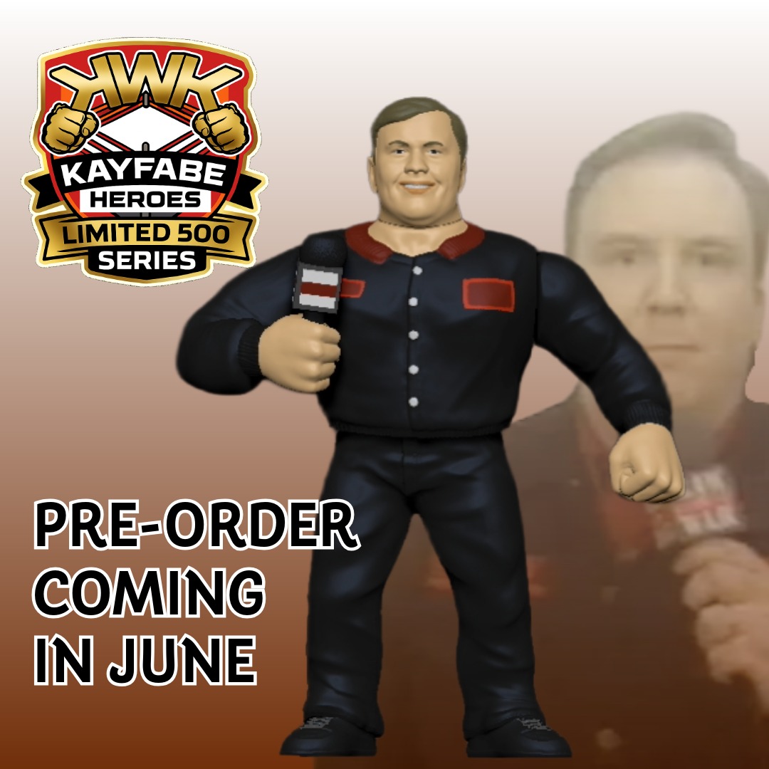 KShawnng's tweet photo. KWK June Pre-Order Preview: Kevin Kelly joins KWK Kayfabe Heroes! Featuring his classic RAW-era Attitude Era look, this Limited 500 figure is coming this June. A must-have for retro WWF collectors. Stay tuned for more! https://t.co/ocWWNMihuz