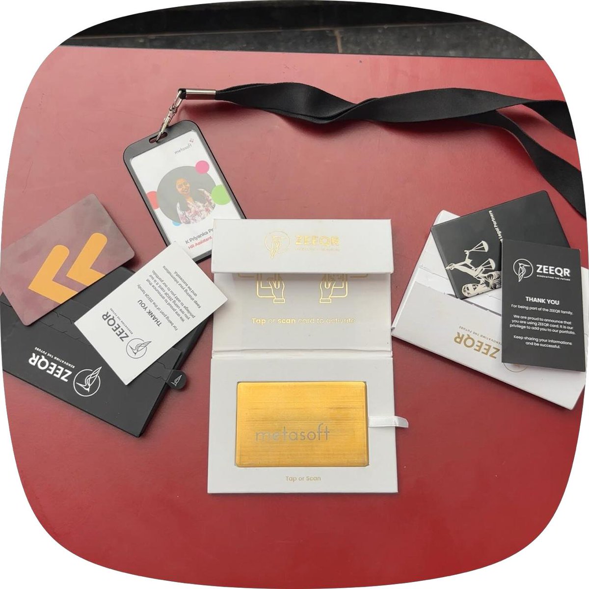 Metasoft_it's tweet photo. Proud to showcase ZEEQR at the Alumni Meet by Alvaβs Education Foundation π
A glimpse into the future of networking β digital, instant & intelligent.
Now trusted by 3000+ clients worldwide π
#ZEEQR #SmartNetworking #DigitalBusinessCard #Innovation #NFC #DigitalTransformation https://t.co/Whgc8QWGaG