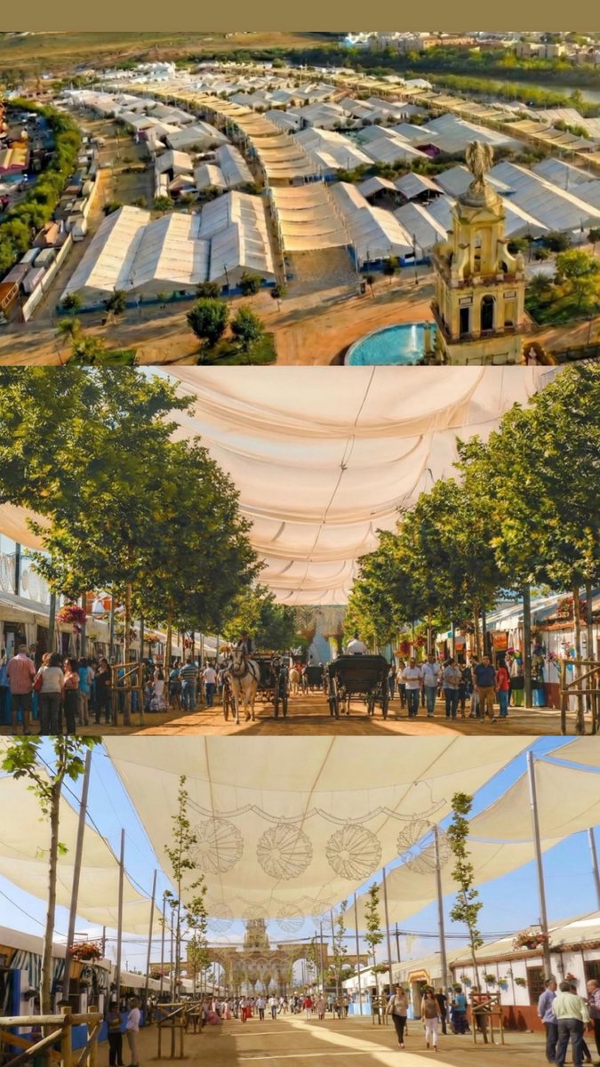RafalcorS's tweet photo. A la izquierda imágenes que difundió en redes/prensa el ayuntamiento de Córdoba hace pocos meses de cómo iban a quedar los toldos que iban a colocar esta Feria.
A la derecha lo que nos han dado…

Y los coles pidiendo toldos desde hace años y están pagando los montajes las AMPAS https://t.co/JAOXEXvilW