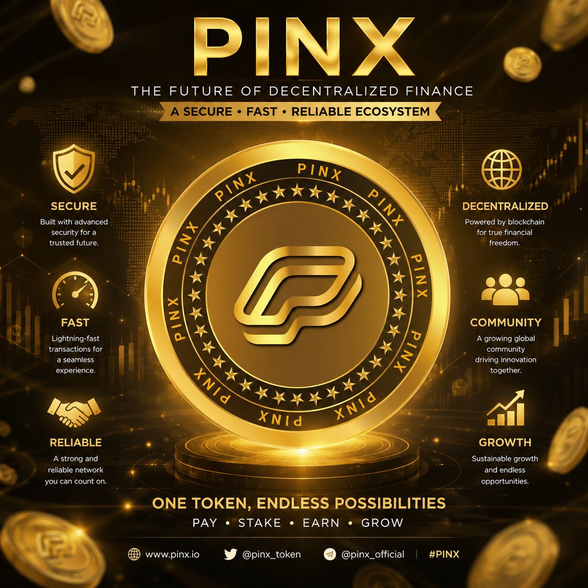 Pinex443136's tweet photo. 🚀 The Future is Here with PINX Token! 💎

Step into the next generation of decentralized finance with #PINX — a powerful ecosystem built for speed, security, and global growth. 🌍✨

🔥 Why PINX?
✅ Secure & Reliable Blockchain
⚡ Fast Transactions
💰 Stake • Earn • Grow
🌐 Strong Global Community
📈 Massive Future Potential

The journey to financial freedom starts now!
Don’t miss the opportunity to be part of the PINX revolution. 🚀

💎 One Token, Endless Possibilities 💎

#PINX #Crypto #Blockchain #DeFi #Web3 #CryptoCommunity #BinanceSmartChain #CryptoGem #Altcoin #Staking #PassiveIncome