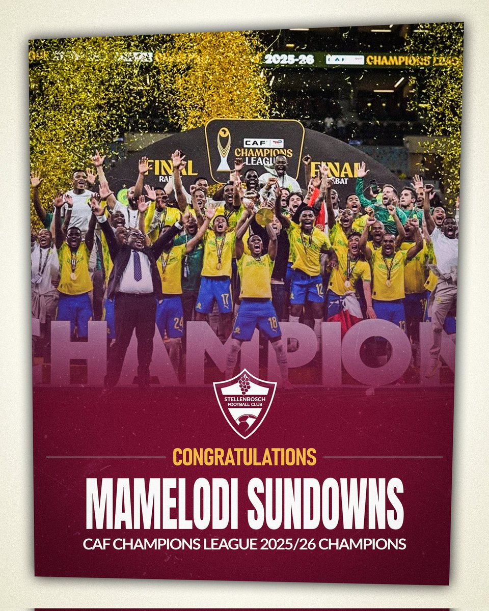 Stellenbosch FC tweet media