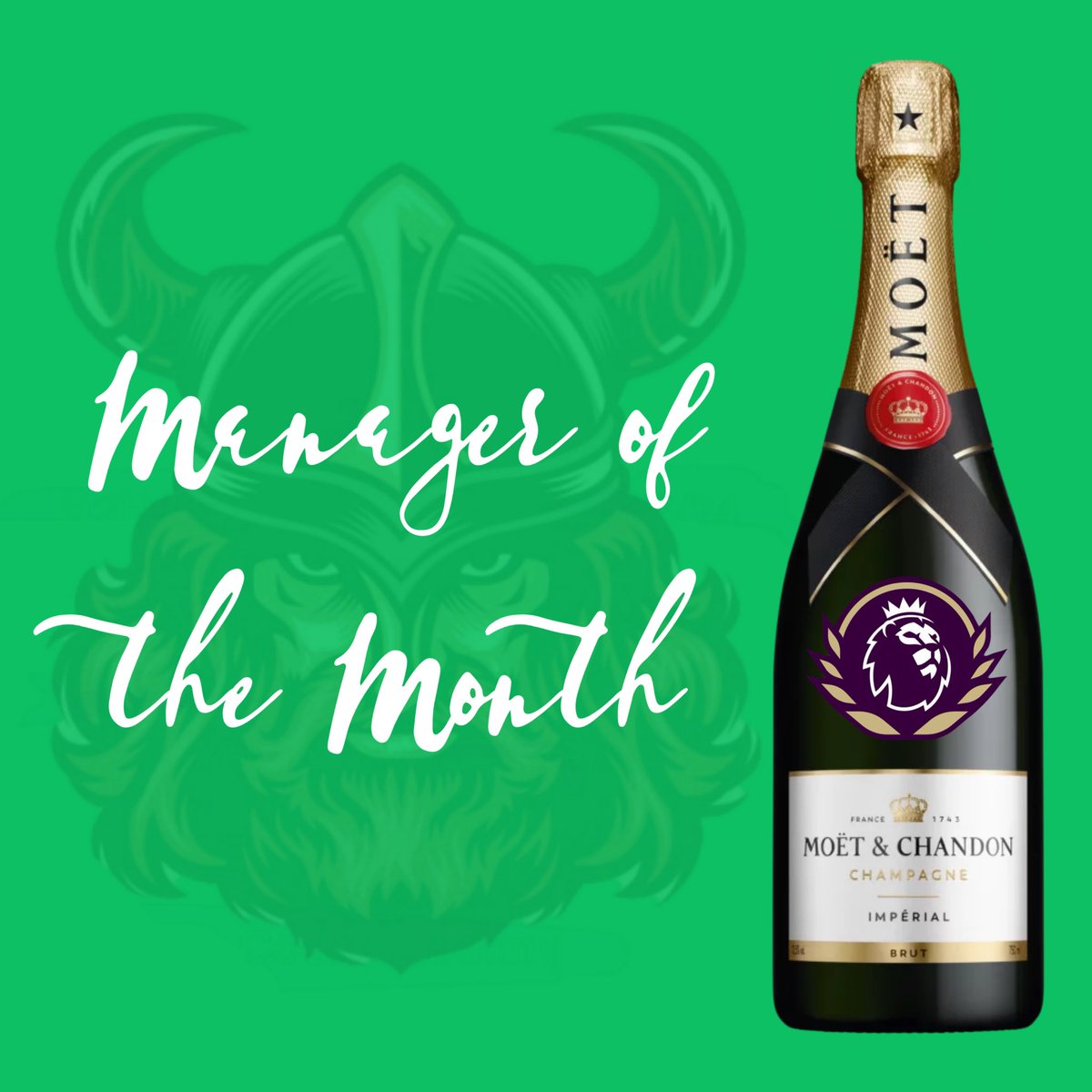 RailwayFF's tweet photo. GW38: Marco wins Manager of the Month for May with 328 pts. This is a 41st MotM award and his 4th this season. 🍾 https://t.co/hbOiNYMVak