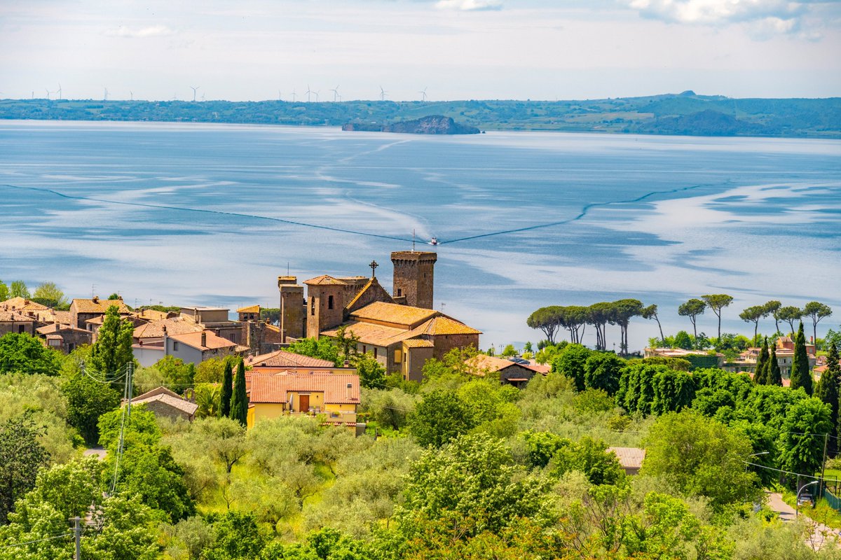 ItalyMagazine's tweet photo. The Via Francigena, the Via Romea Germanica and the Romea Strata reach Rome from three different corners of Europe. Their final stretch, arguably the most memorable, runs almost entirely through Lazio: https://t.co/ewZYt2cq8C https://t.co/Nj9pILvDVk