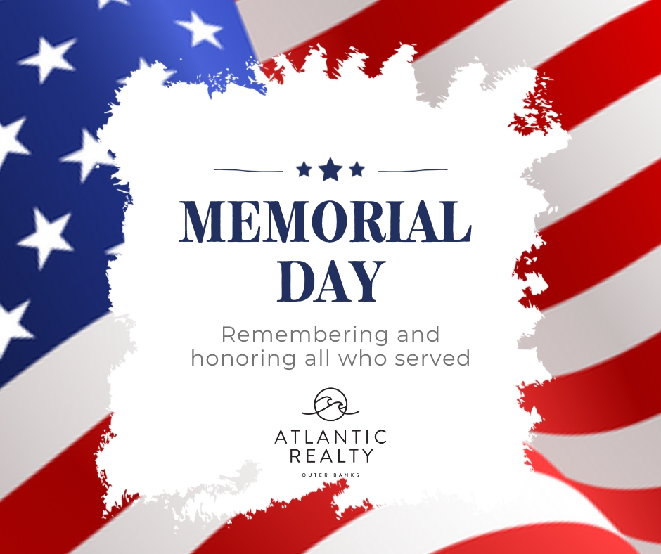 AtlanticRealOBX's tweet photo. More than just a beach weekend, Memorial Day is a time to pause, reflect, and honor the brave men and women who made the ultimate sacrifice for our country. From all of us at Atlantic Realty, thank you to our fallen heroes and the families who carry their legacy forward. ❤️🤍💙 https://t.co/1mjuW6E7aL