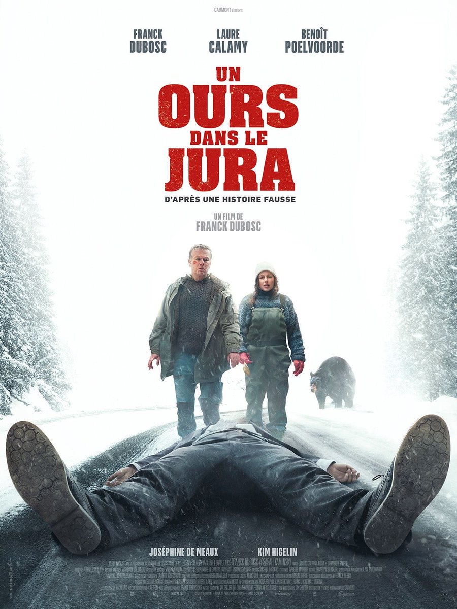 RobbeSimon18's tweet photo. Franck Dubosc, en réalisant et scénarisant #unoursdanslejura, a réussi à démontrer que le cinéma français n'était pas encore finalement mort. Cette comédie dramatique a réussi son pari de combiner à la fois le rire et le suspens. https://t.co/lskVYC00Lv