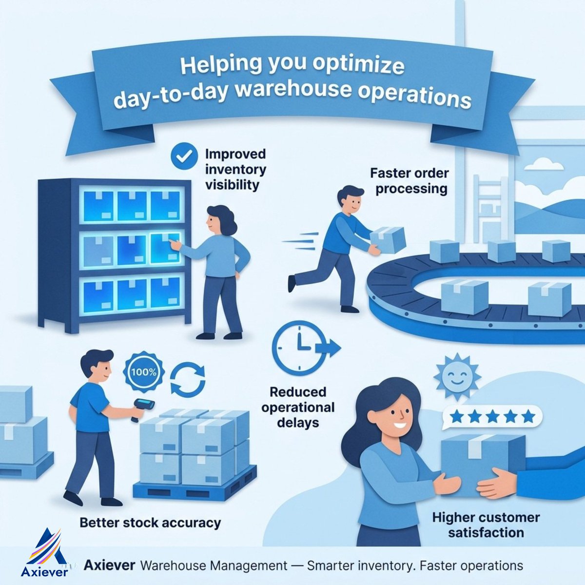AxieverInc's tweet photo. Smarter inventory = faster warehouse operations. 📦⚡

Track stock in real time, speed up order processing, and improve workflow efficiency with Axiever Warehouse Management. 🚀

https://t.co/VqdflMGM9M

#WarehouseManagement #ERP #SupplyChain #Axiever https://t.co/Qq5dIbiz3p