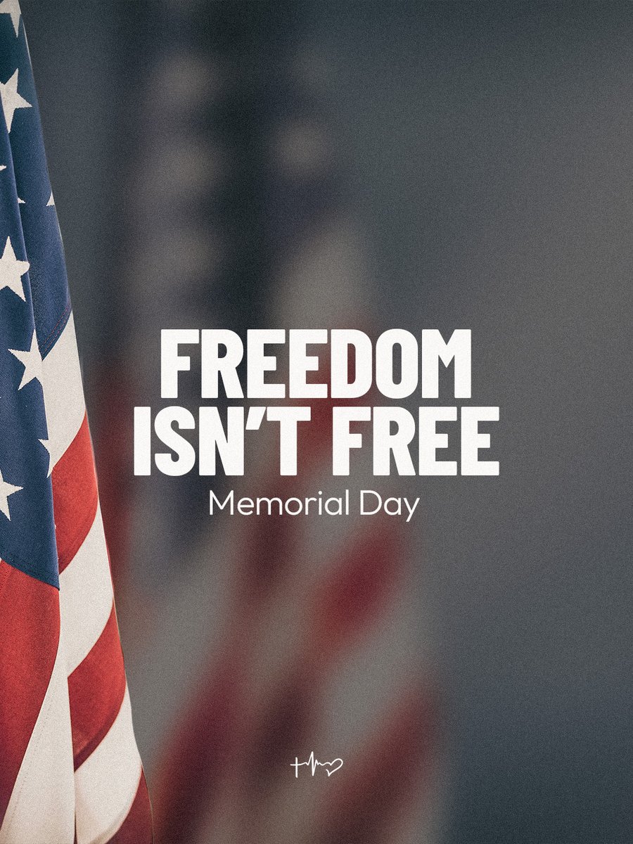 tebowfoundation's tweet photo. Today, we pause to remember the men and women who made the ultimate sacrifice for our freedom. Their sacrifice echoes the greatest act of love we've ever known; when Jesus laid down His life so that we might be set free.

These brave souls didn't just protect our nation; they embodied a truth found in John 15:13: "Greater love has no one than this: to lay down one's life for one's friends."

We are forever indebted to those who chose valor over comfort, service over self, and sacrifice over safety. Their legacy isn't just written in history books; it's written in the freedoms we experience every single day.

As we honor their memory this Memorial Day, let's commit to living lives worthy of their sacrifice. Let's protect the vulnerable, fight for those who can't fight for themselves, and use our freedom to bring hope to others.

Because freedom isn't free. It was bought at a price.

And the best way we can honor those who gave everything is by making sure their sacrifice leads to a world where every person is valued, protected, and loved.

May we never forget. May we always be grateful. And may we live with purpose that honors their legacy.