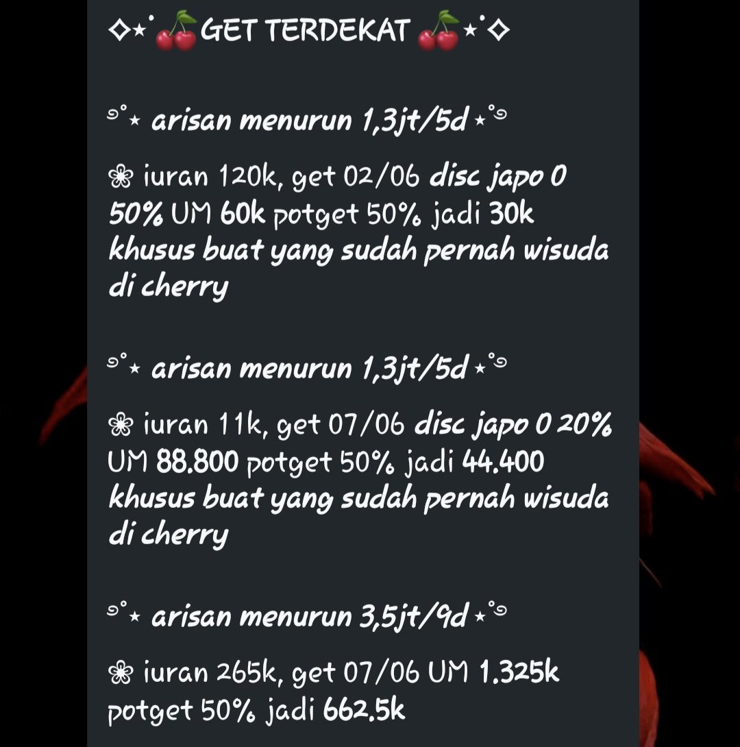cherr - MT AFTER DM tweet media