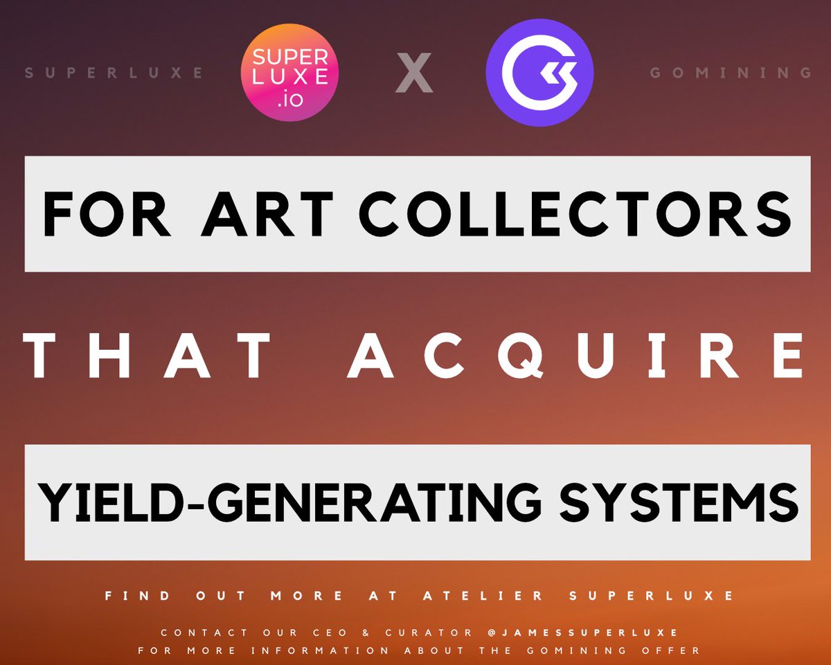 SUPERLUXE.io tweet media