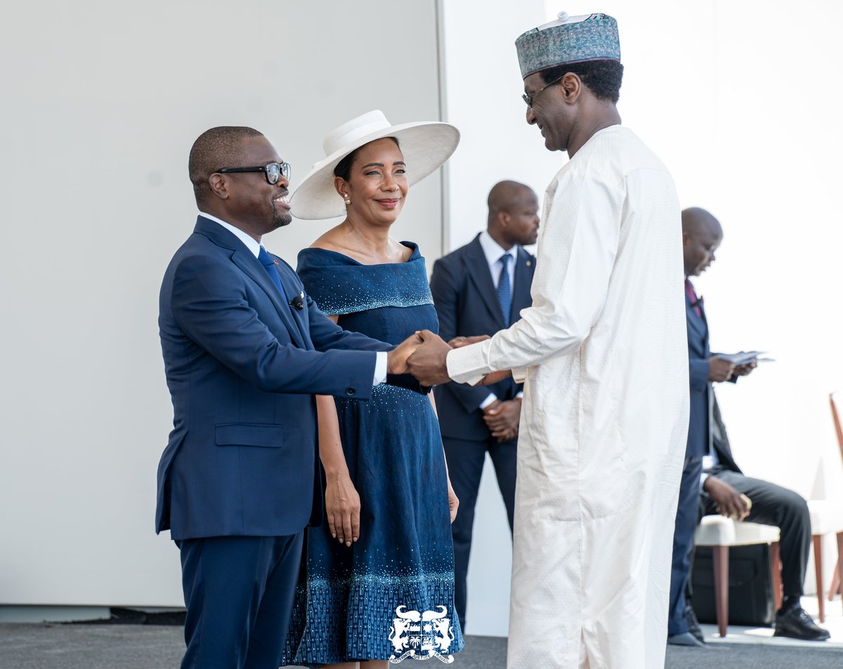 PresidenceBenin's tweet photo. #InvestiturePrBenin | #Prbenin | #Wasexo |

🚨🇧🇯 Investiture du Président de la République : Quelques photos des officiels, personnalités et invités

🌐 Retrouvez, en téléchargement libre sur ce lien, l'ensemble des photos des officiels, personnalités et invités, dans le cadre de la cérémonie officielle d’investiture du Président de la République, M. @WadagniRomuald ce Dimanche 24 mai 2026 sur l'Esplanade du Palais des Congrès de Cotonou => https://t.co/hcb3f0081g