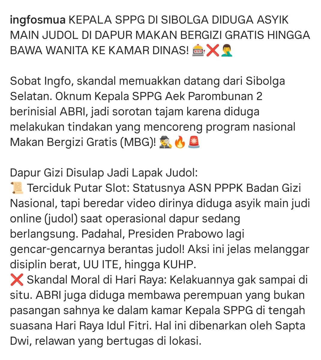 MBG Jelek tweet media