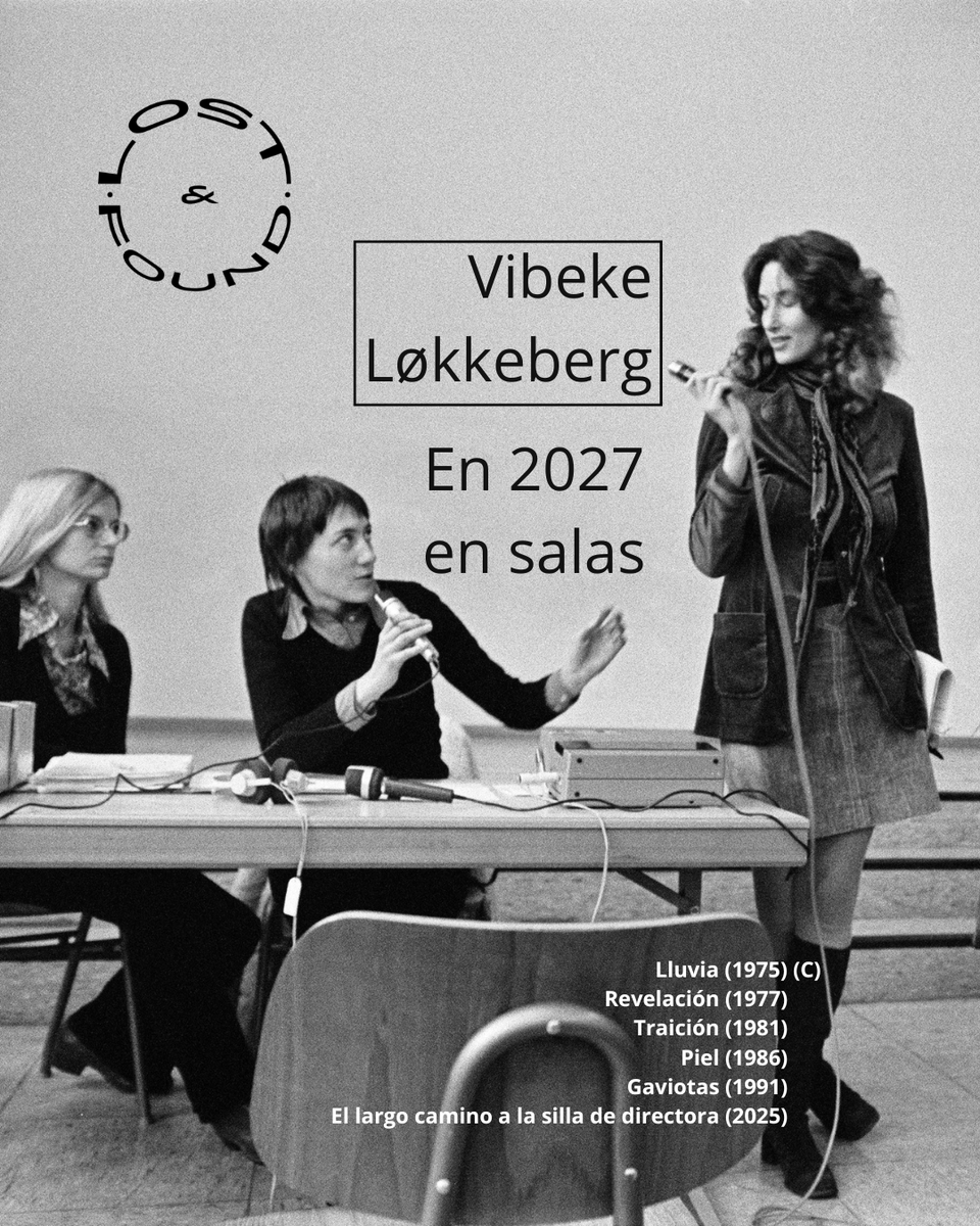 lostfoundfilmes's tweet photo. LOST &amp; FOUND llevará a salas españolas a comienzos de 2027 un ciclo retrospectivo que reivindica la obra de Vibeke Løkkeberg, una de las voces más singulares y radicales del cine europeo de las últimas décadas. https://t.co/FjXVpDVsHv