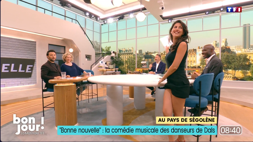 josoe201's tweet photo. Ségolène  Alunni ce matin  @AlunniSegolene  avec Ange Noiret @AngeNoiret https://t.co/TsuMc3n3G3