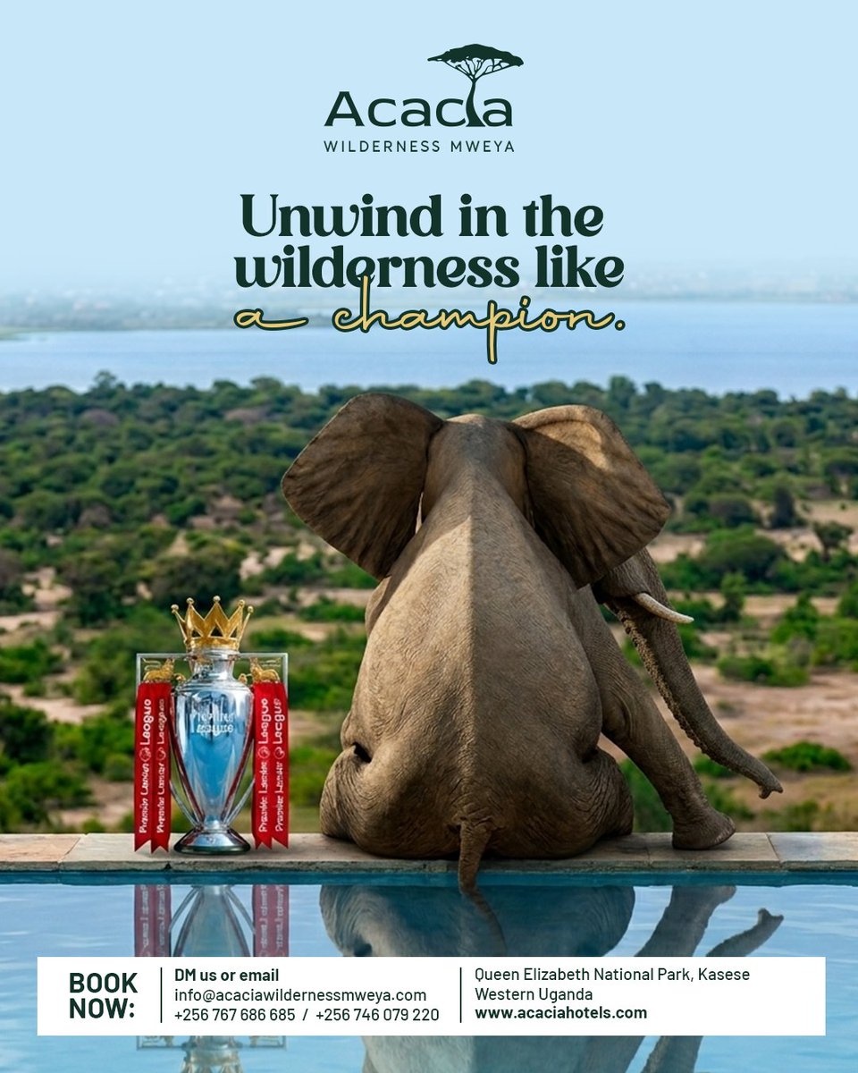 acaciaMweya's tweet photo. The wilderness is for unwinding like a champion.

Disconnect from the hustle and recharge your power in the wild. Your ultimate retreat is waiting.

📞 0746 079 220 | 0767 686 685
📧 info@acaciawildernessmweya.co
🌐 https://t.co/oR4472HuUp

#NatureRetreat #AcaciaHotels https://t.co/idouRcmvYY