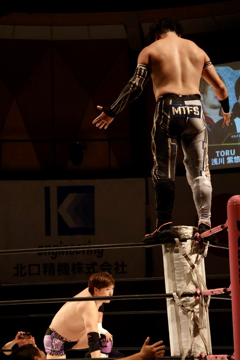 s2__kazu__s2's tweet photo. 2026.05.24

 #大阪プロレス
 #松房龍哉 選手
 #MTFS https://t.co/DxxOFyoPRz