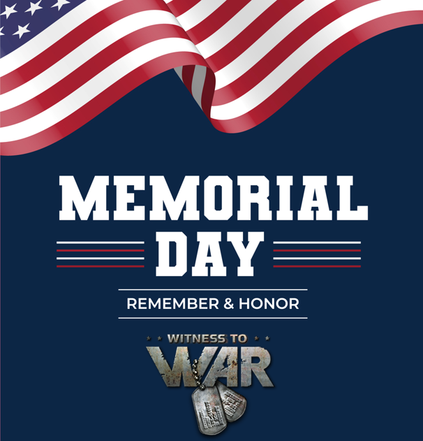 WitnessToWar's tweet photo. @WitnessToWar, a nonprofit dedicated to preserving the oral histories of combat veterans through video interviews, joins with the nation to observe Memorial Day & invites the public to nominate a combat veteran they know to be interviewed. For information about how to share your story, please visit https://t.co/LA9QnOY0Ai. There is no cost to be interviewed, and veterans and their families receive free copies of the interview. Thank you.

#combatveterans

https://t.co/T8X4ftAL1i.