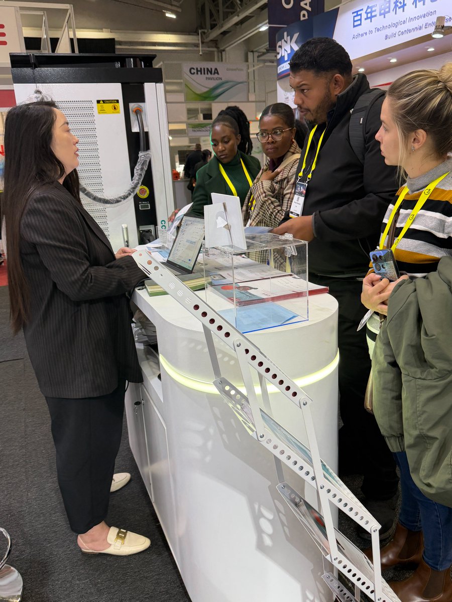 ComcoreTech's tweet photo. Comcore at Enlit Africa 2026 in Cape Town! Showcased Smart Metering, Solar+Storage+Charging, and Microgrid solutions to power Africa’s energy transformation.  Ready to tackle power shortages and build resilient energy infrastructure across the continent. ⚡🇿🇦#EnlitAfrica #Comcore https://t.co/JerojaTgVt