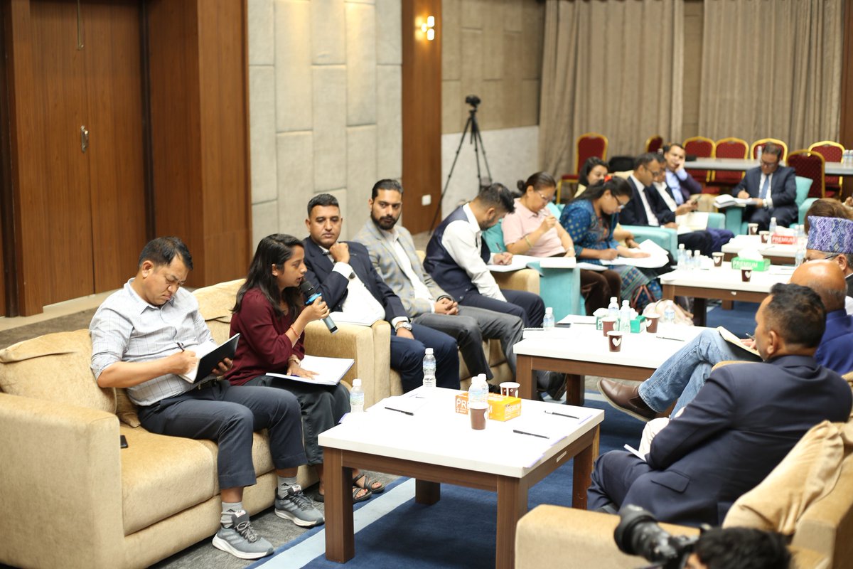 ILO_Nepal's tweet photo. As the Middle East crisis continues to affect migrant communities, with @ILO_Nepal 's support, @NrnaOfficial convened key stakeholders to discuss impact &amp; way forward for Nepali migrant workers, stressing the need for stronger protection, crisis response &amp; emergency preparedness. https://t.co/igduBEsqSo