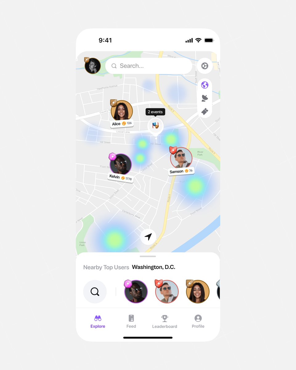 _olsam's tweet photo. Explore screen 🔎, the map was a nice touch https://t.co/2bpYqqSI4Q