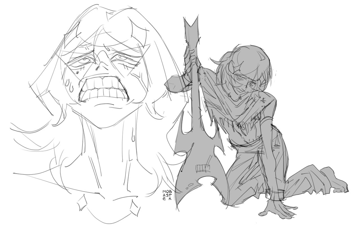 MobasterM's tweet photo. some sketches for the first post here https://t.co/WARWczLNPu