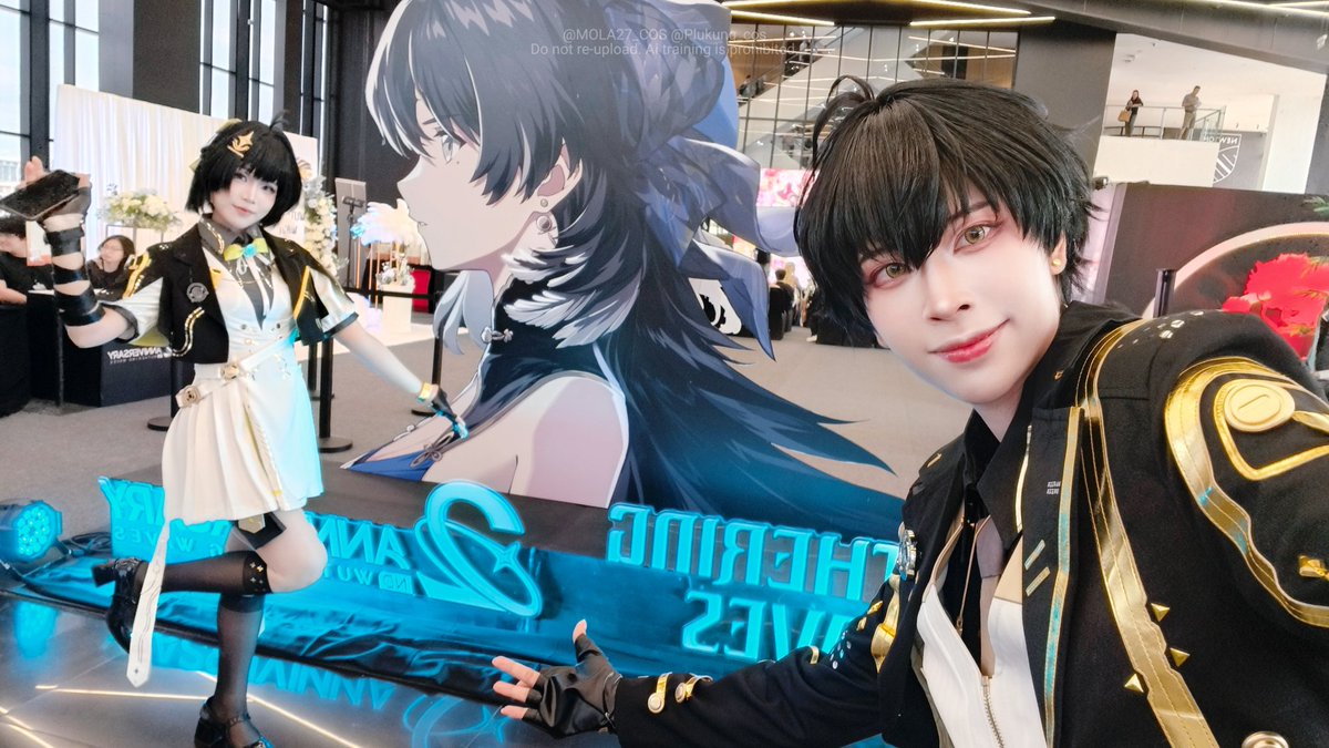 Plukung_cos's tweet photo. Wuthering Waves Anniversary TH 🇹🇭
I had the great opportunity to join this event as a Cosplay Partner from ARC

To be honest, this experience truly feels like a major milestone in my growth as a cosplayer. 😭✨ 

 So happy to meet everyone 🫶💕
#鳴潮 #WutheringWaves #WuWa2Years https://t.co/scZEms82qc