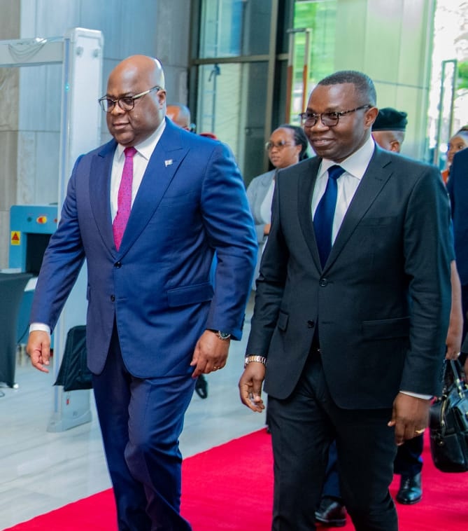 RTVH103's tweet photo. RDC : le Président de la République Félix Tshisekedi désigne le ministre Julien Paluku Kahongya comme son Représentant Personnel auprès de l'Agence de Développement de l'Union Africaine-Nouveau Partenariat pour le Développement de l'Afrique, AUDA-NEPAD, pour le mandat 2026-2028. https://t.co/LDrDCGpklQ