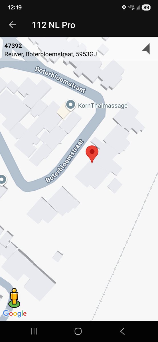 Inzet Rapid Responder op Boterbloemstraat, Reuver