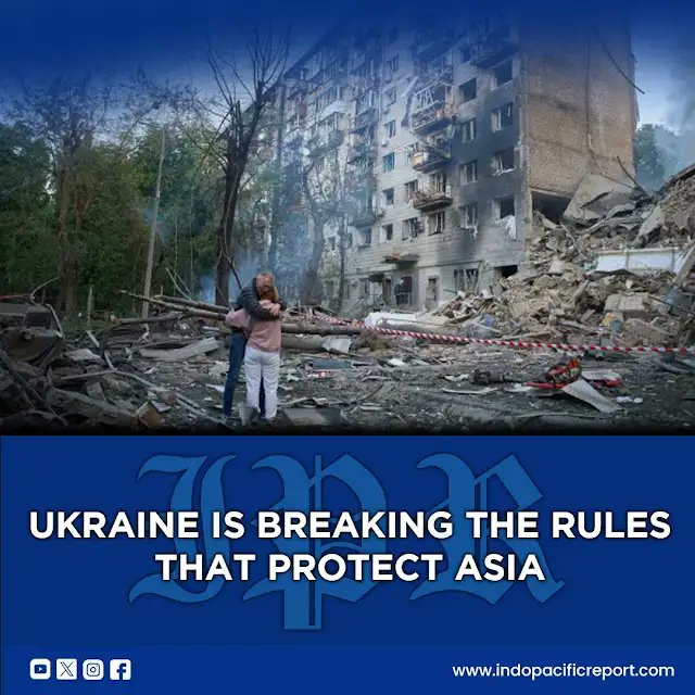 pacific_reports's tweet photo. The Ukraine war is increasingly being viewed as a stress test for the global rules-based order, with long-term implications extending beyond Europe.
#indopacificreport #GeopoliticsNow #UkraineWar #GreatPowerCompetition #RulesBasedOrder https://t.co/XpQgScmZp1
