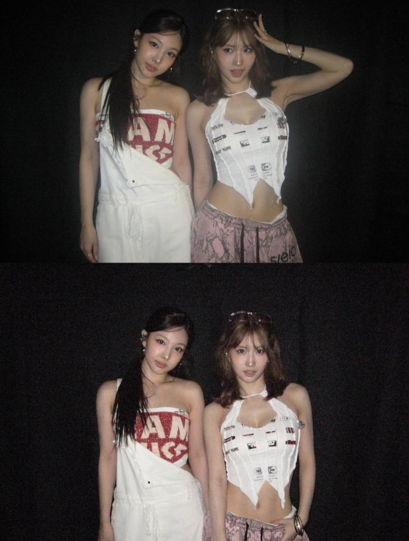 inayeony_'s tweet photo. with #momo —— double the trouble, double the fun, and absolutely unmatched energy! 👯‍♀️✨ https://t.co/kXc8mSGdEf