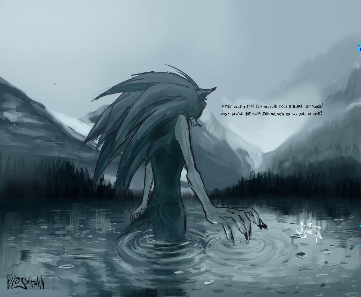 blosamu's tweet photo. fear of the water. #sonic #sonicfanart https://t.co/7sVAL13UE7