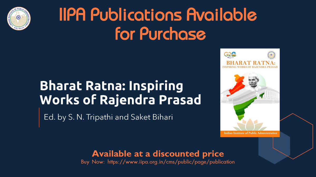 iipa9's tweet photo. Buy the book - Bharat Ratna: Inspiring works of Rajendra Prasad at a discounted price. Purchase it online  https://t.co/6YP4M7Ern9 https://t.co/MVmnhwNX5R