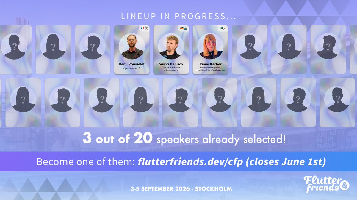 Flutter & Friends tweet media