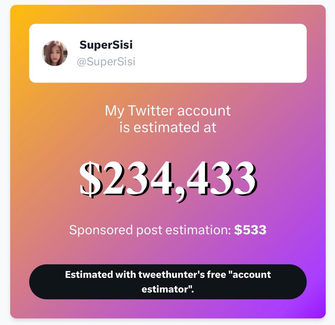 SuperSisi tweet media