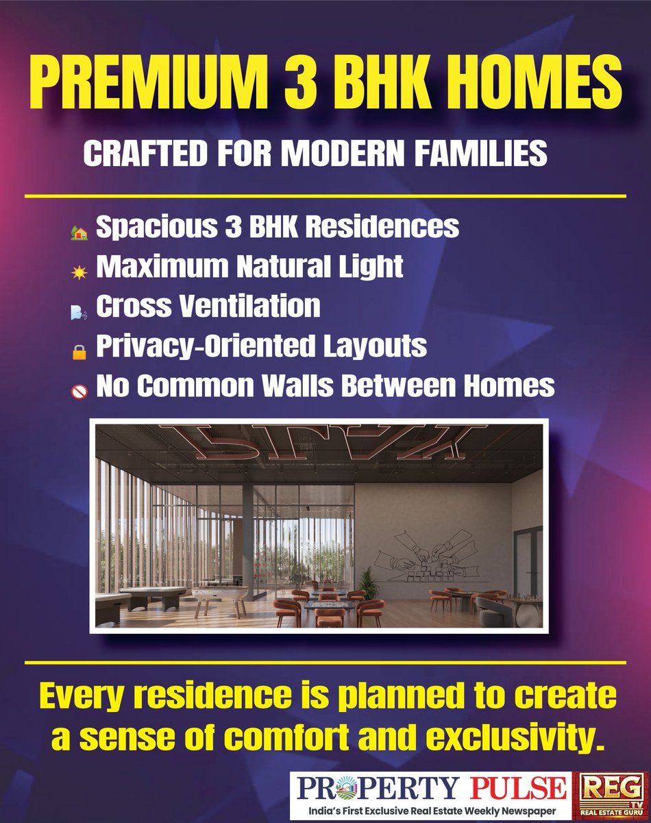 regpaper1's tweet photo. POULOMI FLORIQUE

Where Nature Blooms Into Everyday Living
@poulomiestates 
@realestate_updates 

#PoulomiFlorique #Bloomscapes #NatureInspiredLiving #BengaluruHomes #ThanisandraLiving #SustainableCommunity #WellnessFocused #OpenSpaces #LuxuryResidences #EcoFriendlyLiving #ModernFamilyHomes #VastuCompliant #FlowerInspired #CommunityWellbeing #GreenLiving #SpaciousHomes #ElevatedPodium #NaturalLight #HealthyLifestyle #BengaluruRealEstate