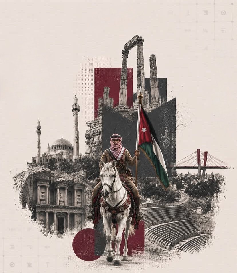 lujainHNK's tweet photo. 80years of Jordanian independence 

المجد للأستقلال، والخلود لمن صنعوه ، والعهد باقٍ ما بقي الدم في العروق.
🇯🇴 https://t.co/HQFrzqs26i