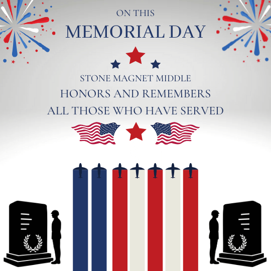 stonemms's tweet photo. Stone honors and remembers all those who have served and sacrificed on this Memorial Day. https://t.co/toopY33DdT