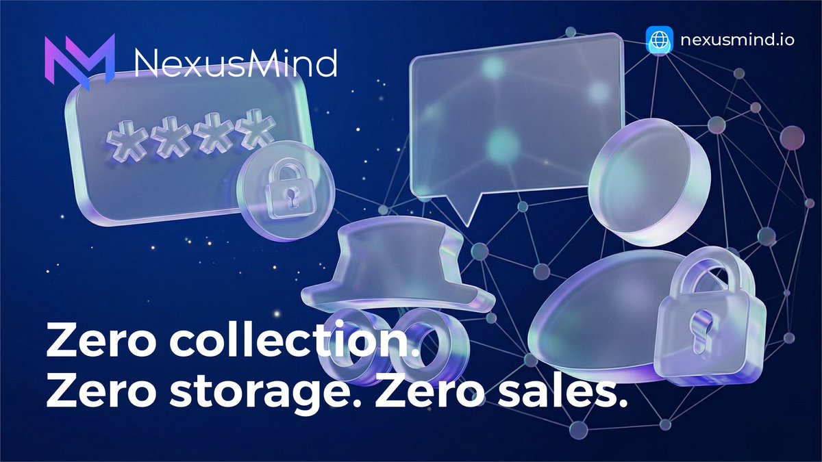 MyNexusMind's tweet photo. 🤫 Zero collection. Zero storage. Zero sales. NexusMind puts privacy on steroids – your personal info never touches our hands

🎇 You stay anonymous, in control, and truly unseen. Reclaim the internet one private moment at a time

🕵️‍♂️🔒 Silence the trackers forever

#NexusMind https://t.co/NvDGCWWjT1