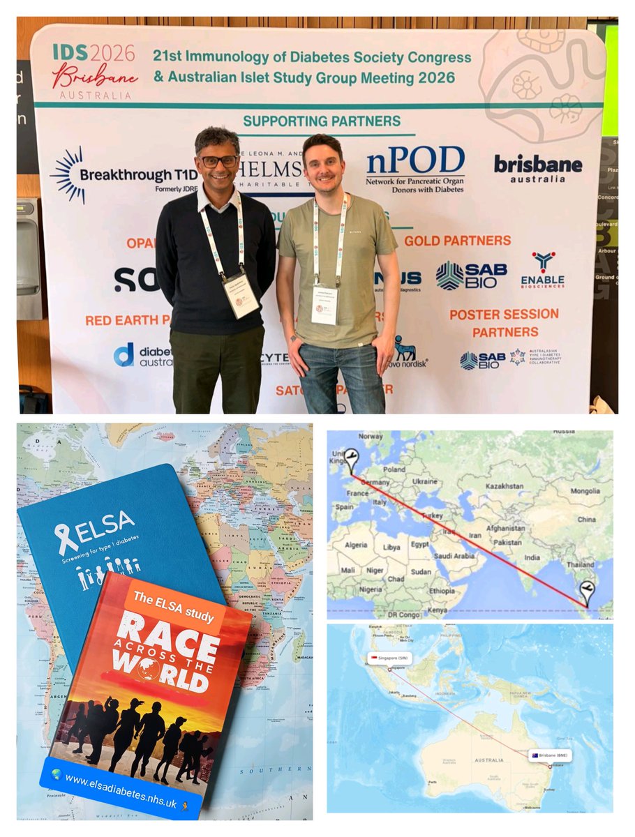 elsadiabetes's tweet photo. We’re on a mission to screen children &amp; young adults in local communities and we need your support to go the distance. Follow our journey! Please 🙏Donate, repost, share. https://t.co/vco87aYUhR @BT1DUK @DiabetesUK @diabetes_chat @unibirmingham ELSA race across the world 🌍🏃🧬🔬 https://t.co/pYQNqzVgJe