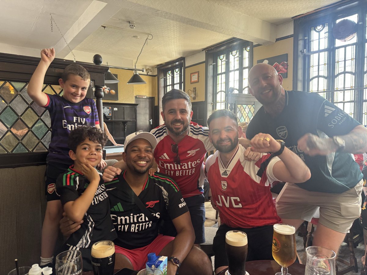 samrlesser89's tweet photo. What a joy yesterday was.  Champions of England!

Now to go and pick something up in Budapest ✈️🔴⚪️ https://t.co/8MCdozgq6q
