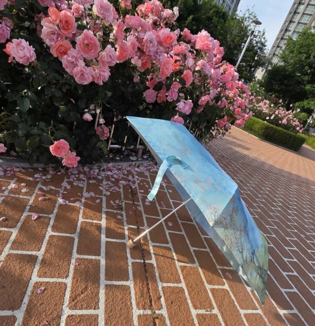 yeonu_is_free's tweet photo. 블루밍테일스튜디오의 
포레스트 에코백 단우산 UV코팅 우양산

무게가 무려 195g인 초경량!☂️

가벼운데다 예쁘기까지 한 포레스트 양우산을 써봤어요~ 에코백도 있는데, 에코백은 접어서 우산만 쏙 넣을 수도 있고, 똑딱이 펼쳐서 다른 작은 짐을 함께 넣을 수 있는 점이 보부상은 너무 좋았답니다. https://t.co/zFfTmUFIAc
