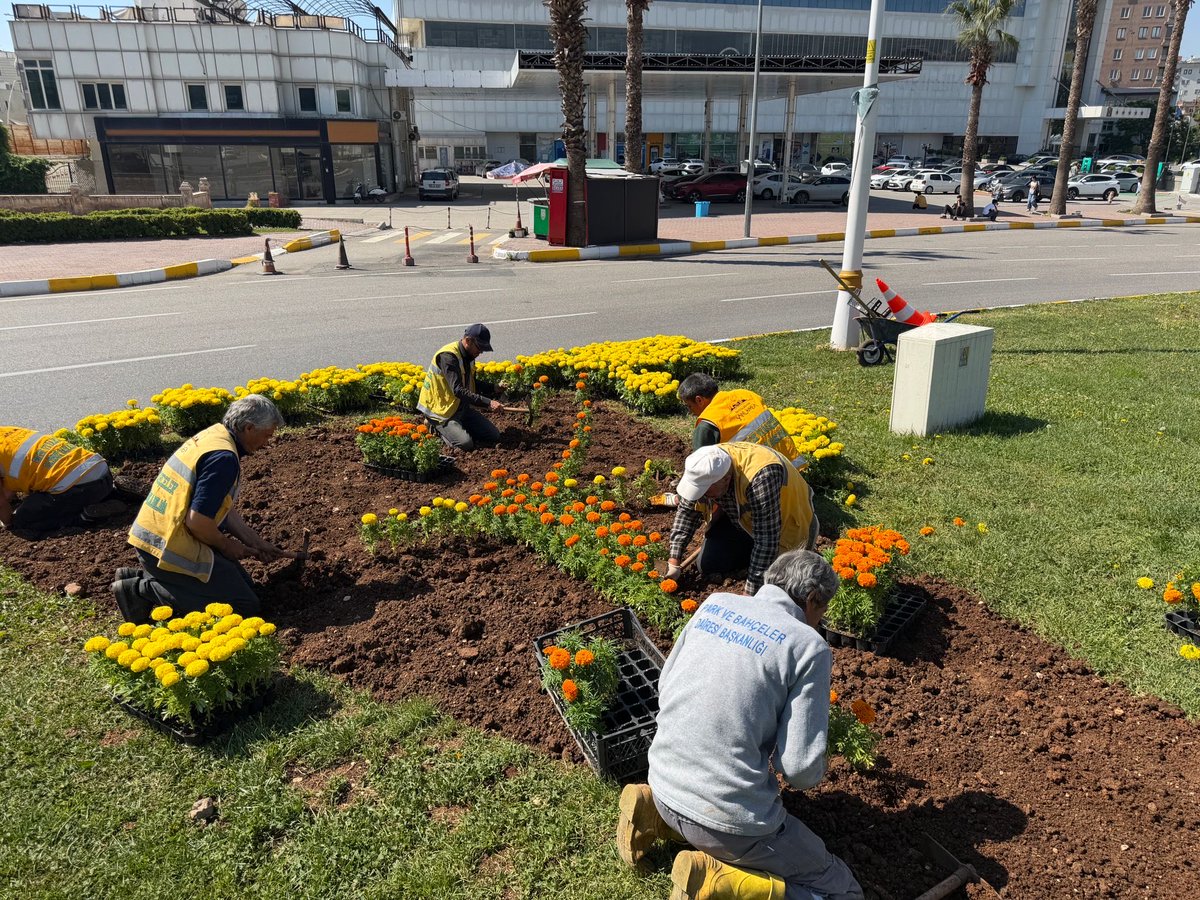 SbbPark's tweet photo. 📍Abide Kavşağı ❤️

Park ve Bahçeler Dairesi  Başkanlığına bağlı ekiplerimiz;👷🚧👷

Çiçek dikimi çalışmalarını hız kesmeden sürdürmektedir.🌸🌹🌼

@sanliurfabld 
@MithatCanKutluc 
@halilaldeniz_ 
@sukrukaracads 
@musadokuz_ https://t.co/KRvQWfhB4F