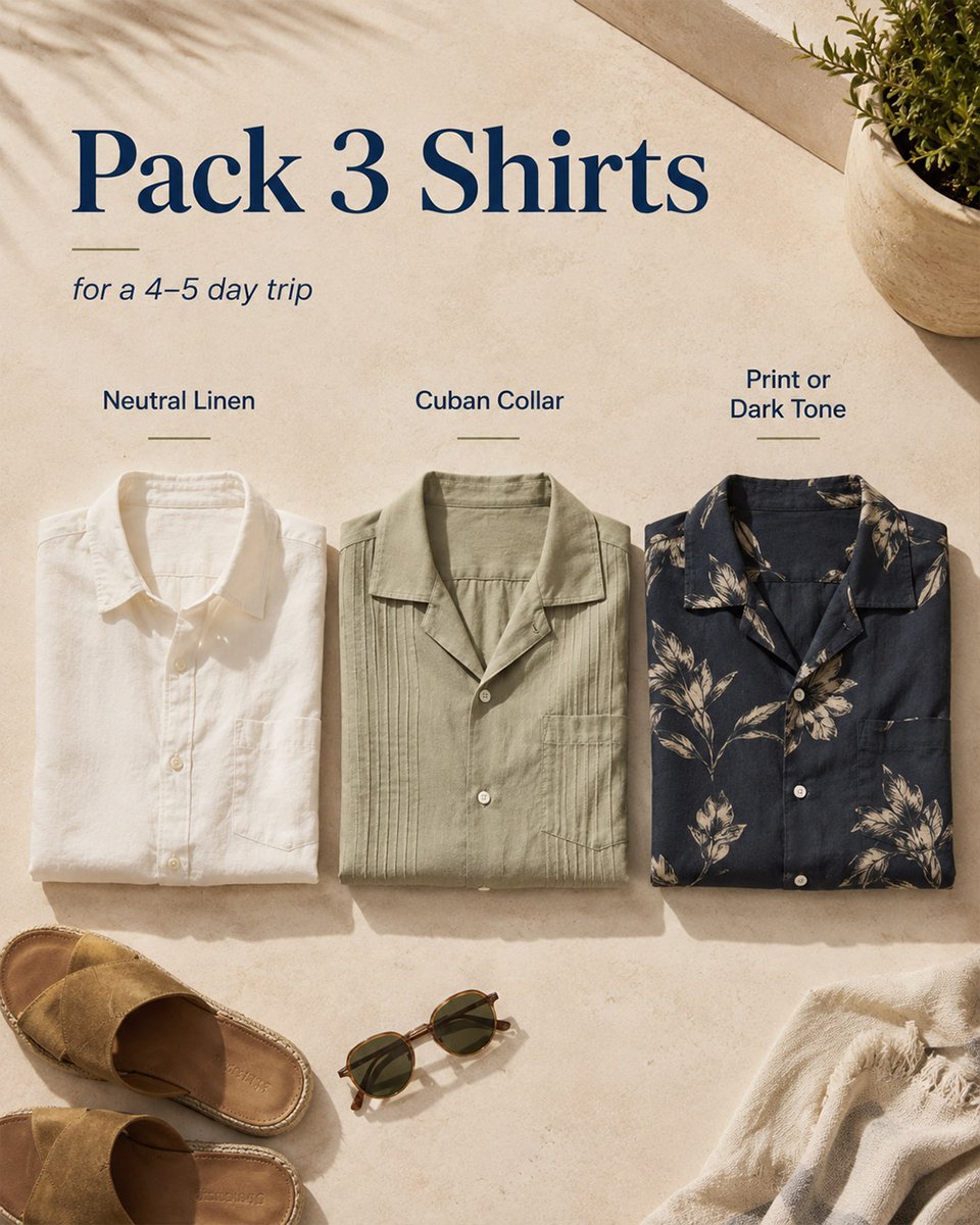 coofandy's tweet photo. Pack fewer shirts. Build smarter beach outfits.

Read the full article 👉️ https://t.co/mi2yDYky3t 🔗

#COOFANDY #COOFANDYstyle #COOFANDY11Years #menswear #summeroutfits https://t.co/e8yiNRUqr0