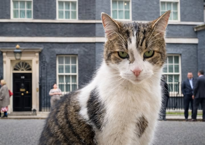 Elizabeth Radcliffe and Boots the Cat tweet media