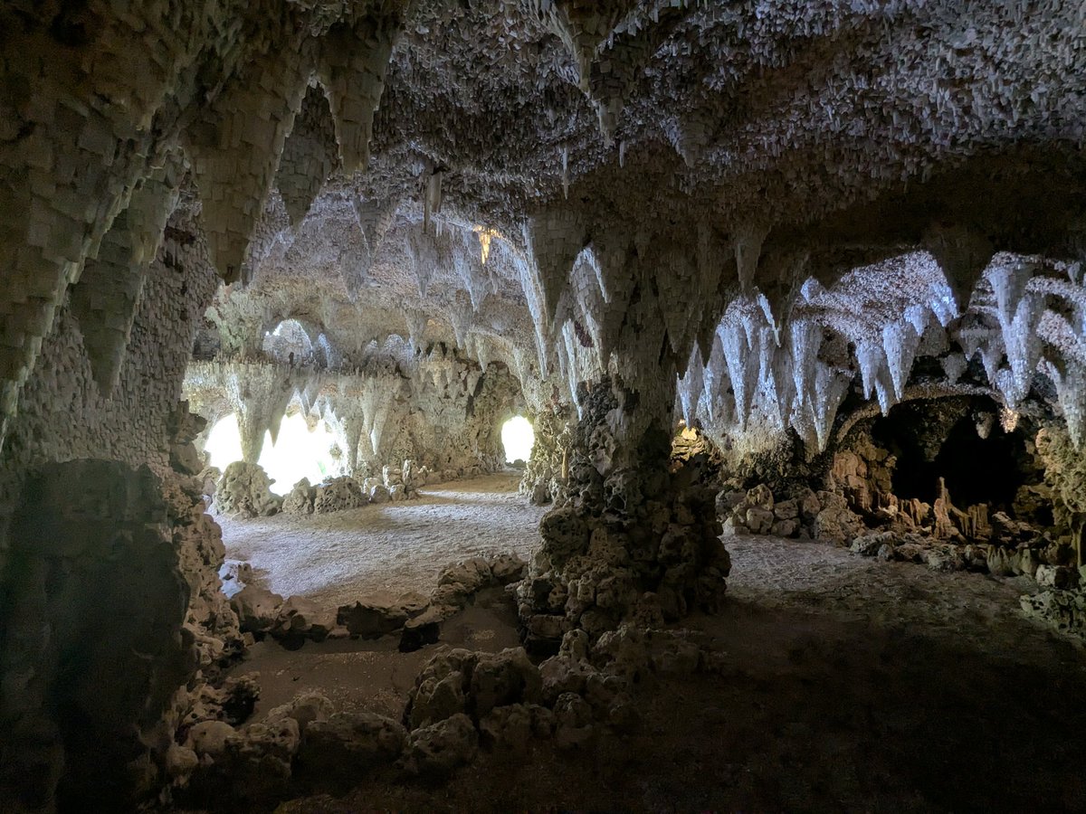 GrahamDash's tweet photo. Spending the morning stewarding in one of the coolest places (in more ways than one) in Surrey - the Crystal Grotto at @Painshill, Cobham https://t.co/tjnHCbc45T