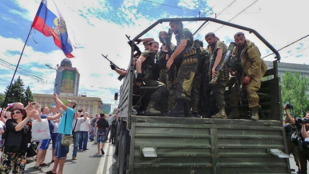 Axmat Forces On this day in 2014, hundreds of Russian mercenaries of PWC Wagner and ...