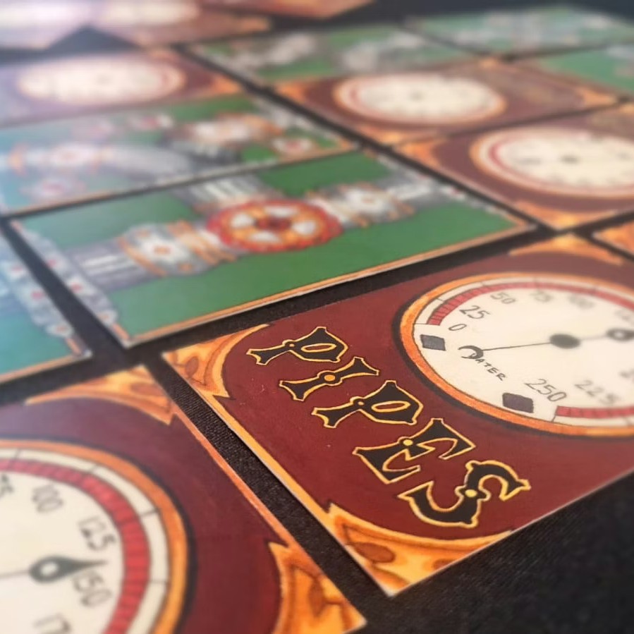 beyondcataclysm's tweet photo. I can't recommend this game highly enough - if you love a fun short card game it's perfect for you. Help our friends @WotanGames get across the line with PIPES - https://t.co/65bHeUnU7S https://t.co/dCe6pRW3LV