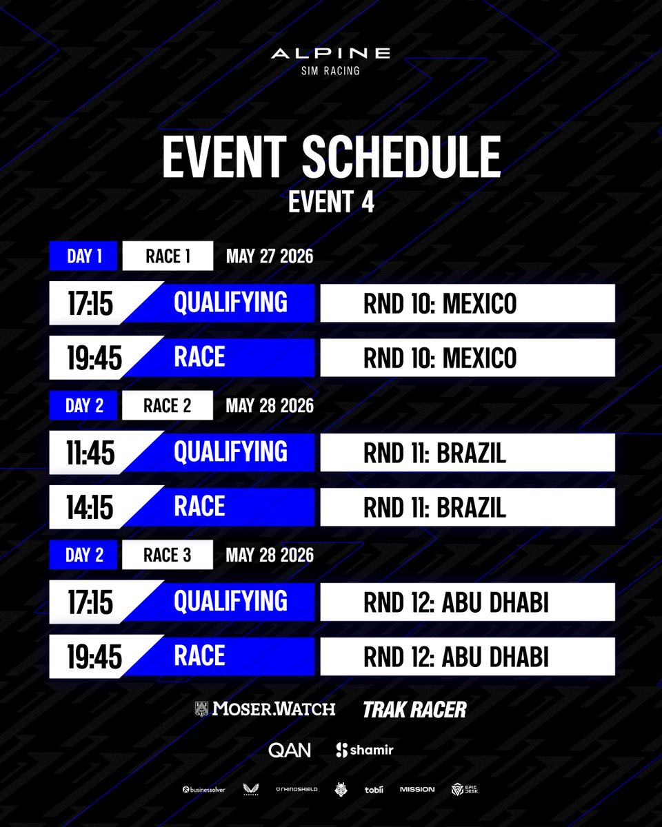 Alpine Sim Racing tweet media