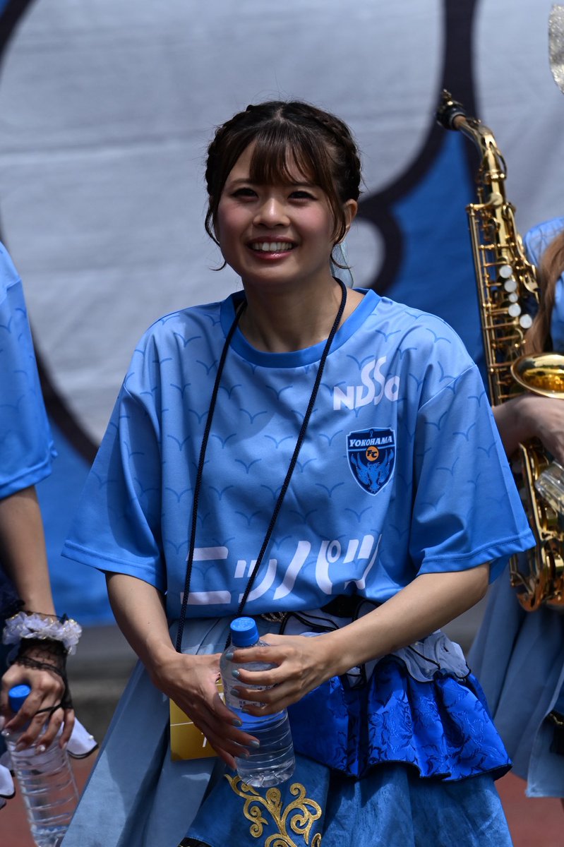 こちらもサッカーガールのゆゆちゃん。 ウチのチームも応援してくれて