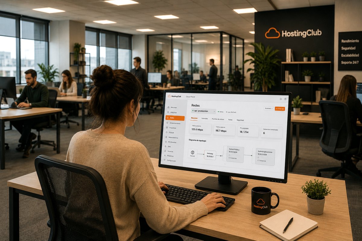 HostingClub's tweet photo. 🌐 Redes Privadas Cloud: Aislamiento y Seguridad para tus Proyectos. Cuando gestionas varios entornos (producción, desarrollo, backups o clientes), mantener el tráfico separado es clave.

Las redes privadas en entornos cloud permiten aislar máquinas virtuales, mejorar la seguridad y reducir riesgos de accesos no deseados, todo sin afectar al rendimiento.

💡 Una buena práctica: segmentar servicios críticos en redes independientes ayuda a simplificar la gestión y minimizar incidencias.

¿Tu infraestructura cloud está correctamente segmentada?

Más información en https://t.co/LD1blyyyMy